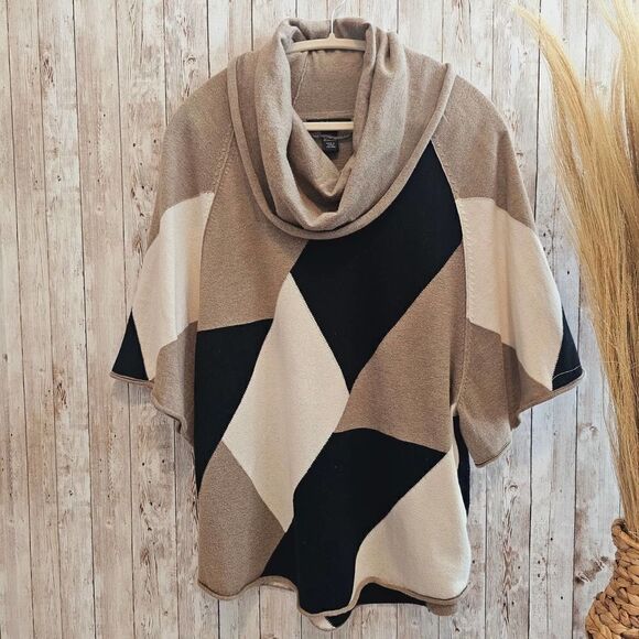 Style&co women's poncho - Picture 1 of 8